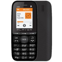 2E Мобильный телефон S180 2021 Dual SIM без ЗУ Black