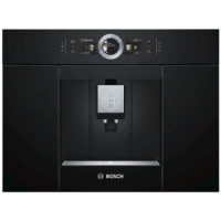 Bosch Кофемашина встраиваемая, 2.4л, зерно+мол., автомат.капуч, LED-дисплей, авторецептов -8, черный