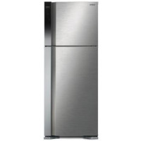 Hitachi Холодильник с верхн. мороз., 184x72х74, холод.отд.-345л, мороз.отд.-105л, 2дв., А++, NF, инв., зона нулевая, нерж