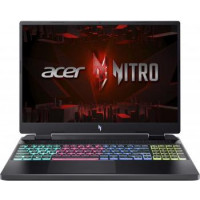 Acer Ноутбук Nitro 16 AN16-51 16" WUXGA IPS, Intel i5-13500H, 16GB, F512GB, NVD4050-6, Lin, черный