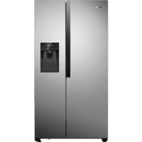 Gorenje Холодильник SBS, 179x68x91см, 2 дв., Х- 368л, М- 167л, A++, NF Plus, Инвертор, диспенсер, резервуар, Дисплей, серый
