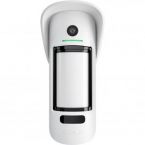 Ajax Беспроводной датчик движения с камерой и фото по запросу MotionCam Outdoor PhOD, Jeweller, белый
