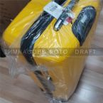 2E Набор пластиковых чемоданов, SIGMA,(L+M+S), 4 колеса, желтый