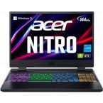 Acer Ноутбук Nitro 5 AN515-58 15.6FHD IPS 144Hz/Intel i7-12700H/16/512F/NVD3060-6/Lin/Black