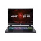 Acer Ноутбук Nitro 17 AN17-41 17.3" QHD IPS, AMD R7-7735HS, 32GB, F1TB, NVD4070-8, Lin, черный