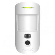 Ajax Беспроводной датчик движения с фотофиксацией MotionCam белый