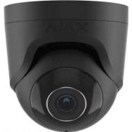 Ajax IP-Камера проводная TurretCam, 5мп, 2.8мм, Poe, True WDR, IP 65, ИК 35м, аудио, угол обзора 100° до 110°, купольная, черная
