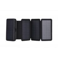 2E Портативное зарядное устройство Power Bank Solar 20000mAh Black