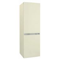 SNAIGE Холодильник с нижн. мороз., 185x60х65, холод.отд.-214л, мороз.отд.-88л, 2дв., A++, ST, бежевый
