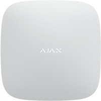 Ajax Интеллектуальный центр системы безопасности Hub Plus (GSM+Ethernet+Wi-Fi+3G) белый