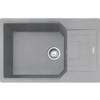 Franke Кухонна мийка Urban UBG 611-78 XL/114.0574.982/фраграніт/антибактеріальний захист/780х500х220/врізна, врівень зі стільницею/сірий камень