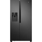 Gorenje Холодильник SBS, 179x68x91см, 2 дв., Х- 368л, М- 167л, A++, NF Plus, Инвертор, диспенсер, Дисплей, черный