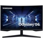 Samsung Монитор LCD 27" Odyssey G5 C27G54TQW 2xHDMI, DP, VA, 2560x1440, 144Hz, 1ms, CURVED