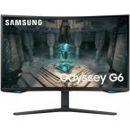 Samsung Монитор 27" Odyssey G6 27BG65 HDMI, DP, USB, VA, 2560x1440, 240Hz, 1ms, CURVED