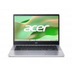 Acer Ноутбук Chromebook CB314-4H 14" FHD IPS, Intel i3-N305, 8GB, F512GB, UMA, ChromeOS, серебристый