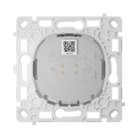 Ajax Реле двухклавишный выключатель проходного типа LightCore Vertical 2-gang 2-way for LightSwitch Jeweler, беспроводной