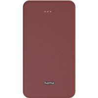 HAMA Акумулятор портативний літій-іонний Power Bank Hama 20000 мА·год, USB-C, USB-A, red