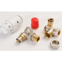Danfoss Комплект термостатический RAS-C2 + RA-N + RLV-S 1/2", угловой