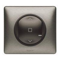 Legrand Умный беспроводной выключатель жалюзи (Celiane with NETATMO) (Графит)