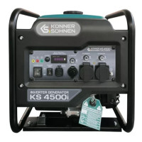 Генератор бензиновий інверторний Konner&Sohnen KS 4500i