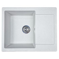 Adamant Мойка кухонная Minimal, искуственный камень, прямоуг., с крылом, 615х495х200мм, чаша - 1, врезная, Old stone