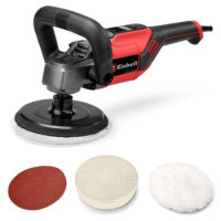Einhell Полировальная машина CC-PO 1100/150 CE, 1100 Вт, 150 мм, 500-3500 об/мин, поддержка оборотов, 2.11 кг