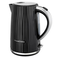 Russell Hobbs Электрочайник Eden, 1.7л, нержавеющая сталь, пластик, черный