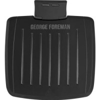 Russell Hobbs Гриль George Foreman прижимной Immersa Medium, 1300Вт, темп. режимов-1, съёмные пластины, металл, пластик, черный
