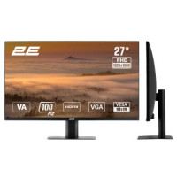 2E Монітор 2E 27" A2725B D-Sub, HDMI, VA, 100Hz