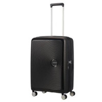 American Tourister Валіза American Tourister, Soundbox, поліпропілен, середня, 67см, 71.5/81л, TSA, 4 колеса, EXP, чорний