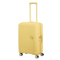 American Tourister Валіза American Tourister, Soundbox, поліпропілен, середня, 67см, 71.5/81л, TSA, 4 колеса, EXP, пастельно-жовтий