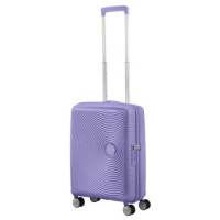 American Tourister Валіза American Tourister, Soundbox, поліпропілен, мала, 55см, 35.5/41л, TSA, 4 колеса, EXP, лавандовий