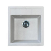 Adamant Мойка кухонная Brick, искуственный камень, квадрат, без крыла, 460x515x200мм, чаша - 1, врезная, Old stone