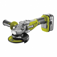Ryobi Шлифмашина угловая ONE+ R18AG7-140S 18В 1x4.0 а/ч бесщеточная