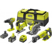Ryobi Набор аккумуляторного инструмента ONE+ RCK184C-242S