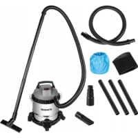 Graphite Пылесос профессиональный, 800Вт, 12кПа, контейнер 12л, розетка 220В/800В, колеса