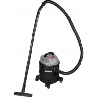 Graphite Пылесос профессиональный, 1200Вт, 18кПа, контейнер 20л, розетка 220В/1200В, колеса