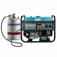 Комбінований генератор (газ-бензин) Konner&Sohnen KS 5000E G
