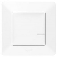 Legrand Умный беспроводной выключатель 1-клавишный (Valena Life with NETATMO) (Белый)