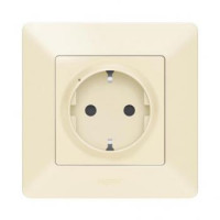 Legrand Умная розетка 2К + З (Valena Life with NETATMO) (Слоновая кость)