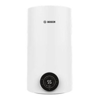 Bosch Водонагреватель электр. круглый Tronic 4000T, 80л, 2кВт, сухой тэн, вертикальный монтаж, электр. упр-ние, B, белый