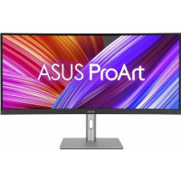 ASUS Монитор 34.1" ProArt PA34VCNV 2xHDMI, 2xDP, USB-C, 2xUSB, RJ45, MM, IPS, 3440x1440, 21:9, sRGB 100%, CURVED, AdaptiveSync, HAS, HDR10