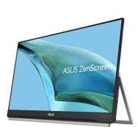 ASUS Монитор портативный 23.8" ZenScreen MB249C HDMI, USB-C, MM, IPS, 75Hz, AdaptiveSync, Pivot, C-Clamp Arm