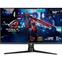 ASUS Монитор 32" ROG Strix XG32UQ 2xHDMI, DP, 2xUSB, IPS, 3840x2160, 160Hz, 1ms, sRGB 130%, FreeSync, HAS, HDR600