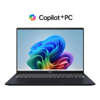 ASUS Ноутбук Vivobook 16 X1607QA-MB055W 16" WUXGA IPS, Snapdragon X X1 26 100, 16GB, F512GB, UMA, Win11, Голубой