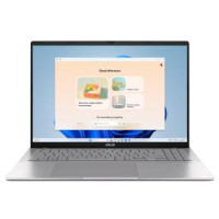 ASUS Ноутбук Vivobook S16 S3607CA-RP008 16" WUXGA IPS, Intel Ultra 7 255H, 16GB, F1TB, UMA, NoOS, Серебристый