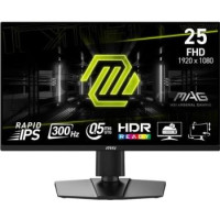MSI Монітор MSI 24.5" MAG 255PXF 2xHDMI, DP, MM, IPS, 300Hz, 0.5ms, sRGB 120%, FreeSync, Pivot