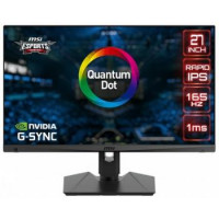 MSI Монитор LCD 27" Optix MAG274QRF-QD, 2xHDMI, DP, 2xUSB, USB-C, Audio, IPS, 2560x1440, 165Hz, 1ms, 97%DCI-P3, G-SYNC, Pivot