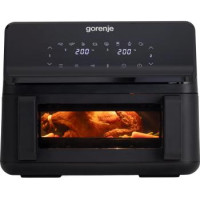 Gorenje air fryer 2700W, bowl-9L, touch control, 8 auto programs, plastic, black