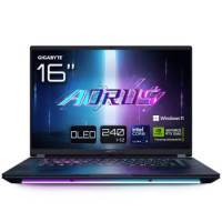 Gigabyte Ноутбук AORUS MASTER 16 BZH 16" 240Hz QHD OLED, INTEL ARL HX Ultra9, 32GB, F2TB, NVD5090-24, W11P, черный